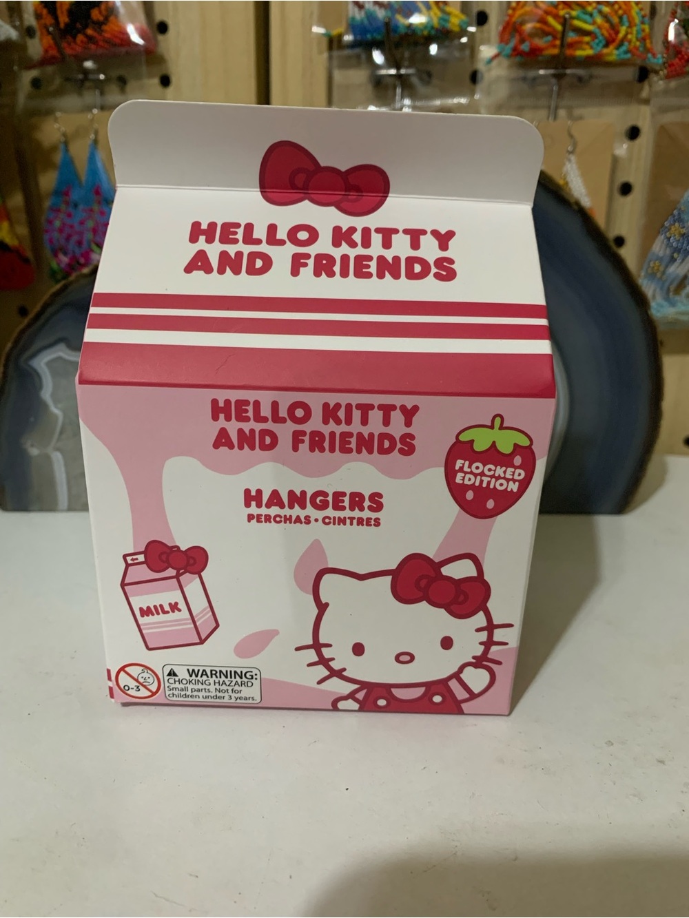 Hello Kitty and Friends Pink Flocked Hangers